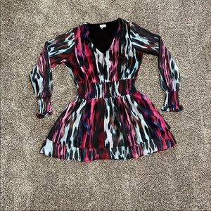 Vici smocked dress- worn once